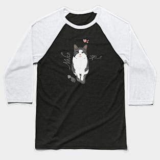 Cute Neko Baseball T-Shirt